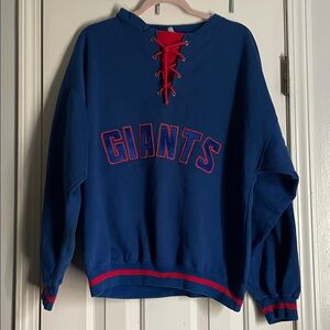 Giants Navy Sweatshirt with USA Patch